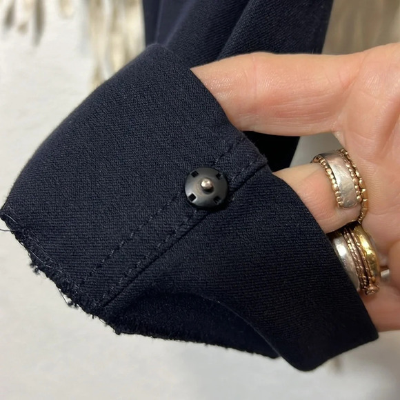 MM Lafleur Navy Foster Pant - Power Stretch Pant Size 8 - Picture 4 of 13